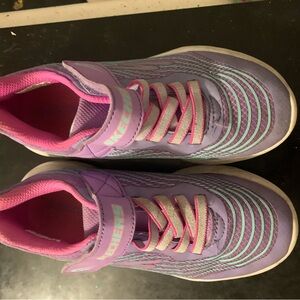 Skechers Kids' Purple and Teal Sneakers